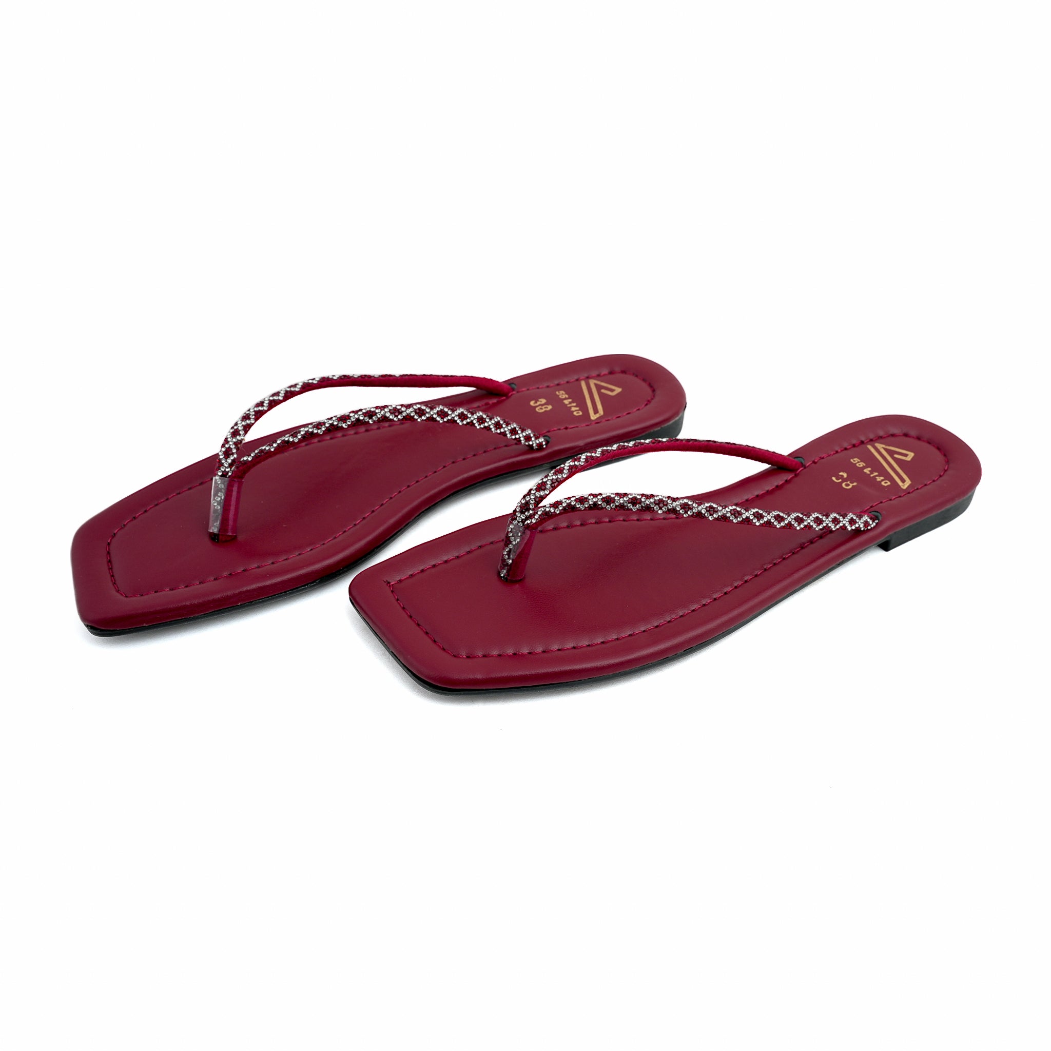 Valuable Women's Slipper - Maroon, Women Slippers, Chase Value, Chase Value