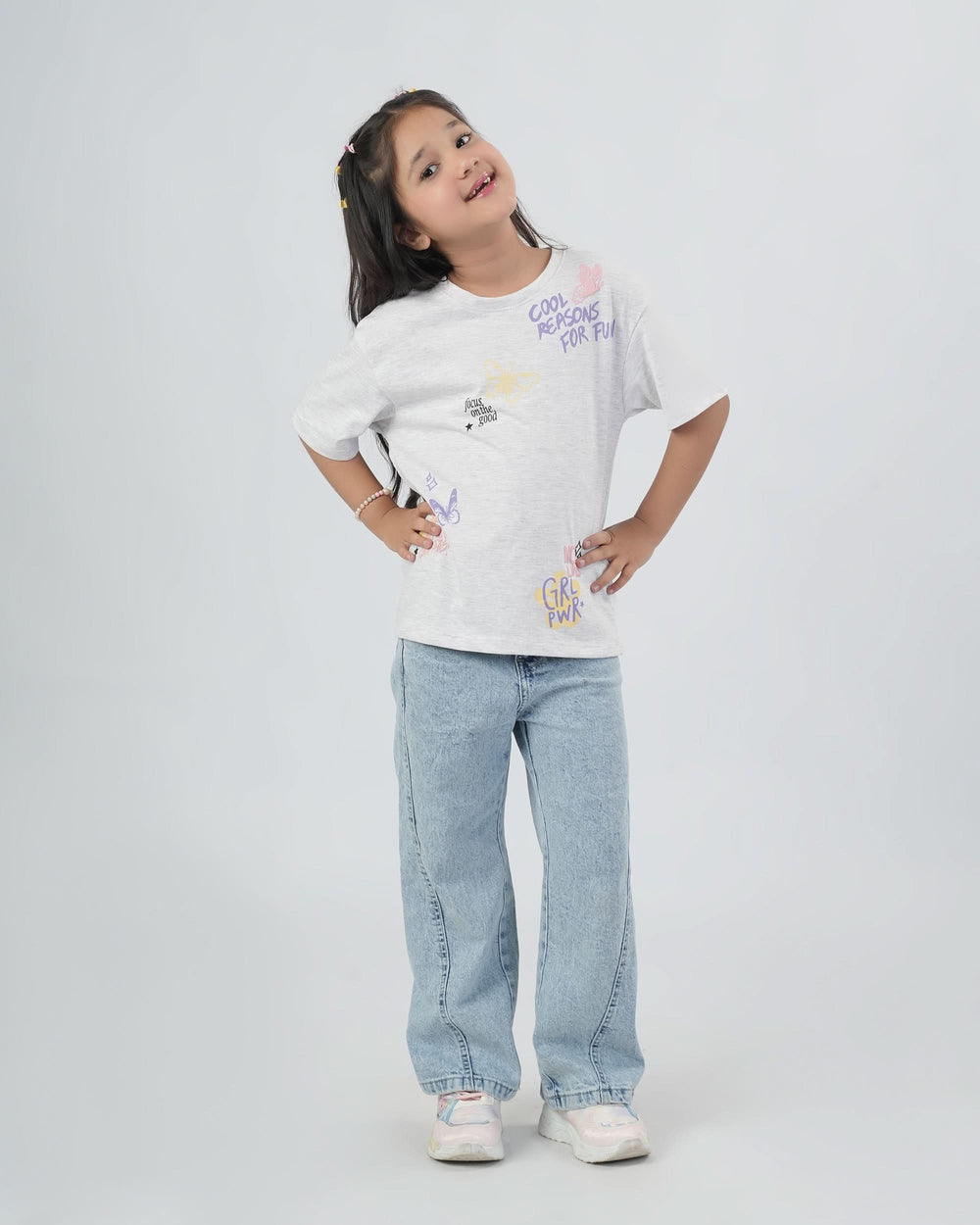 Valuables Girls Half Sleeves T-Shirt, Girls T-Shirts, Chase Value, Chase Value