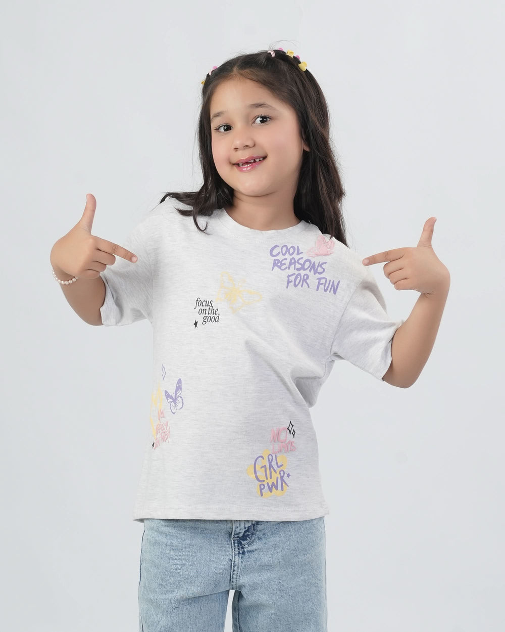 Valuables Girls Half Sleeves T-Shirt, Girls T-Shirts, Chase Value, Chase Value