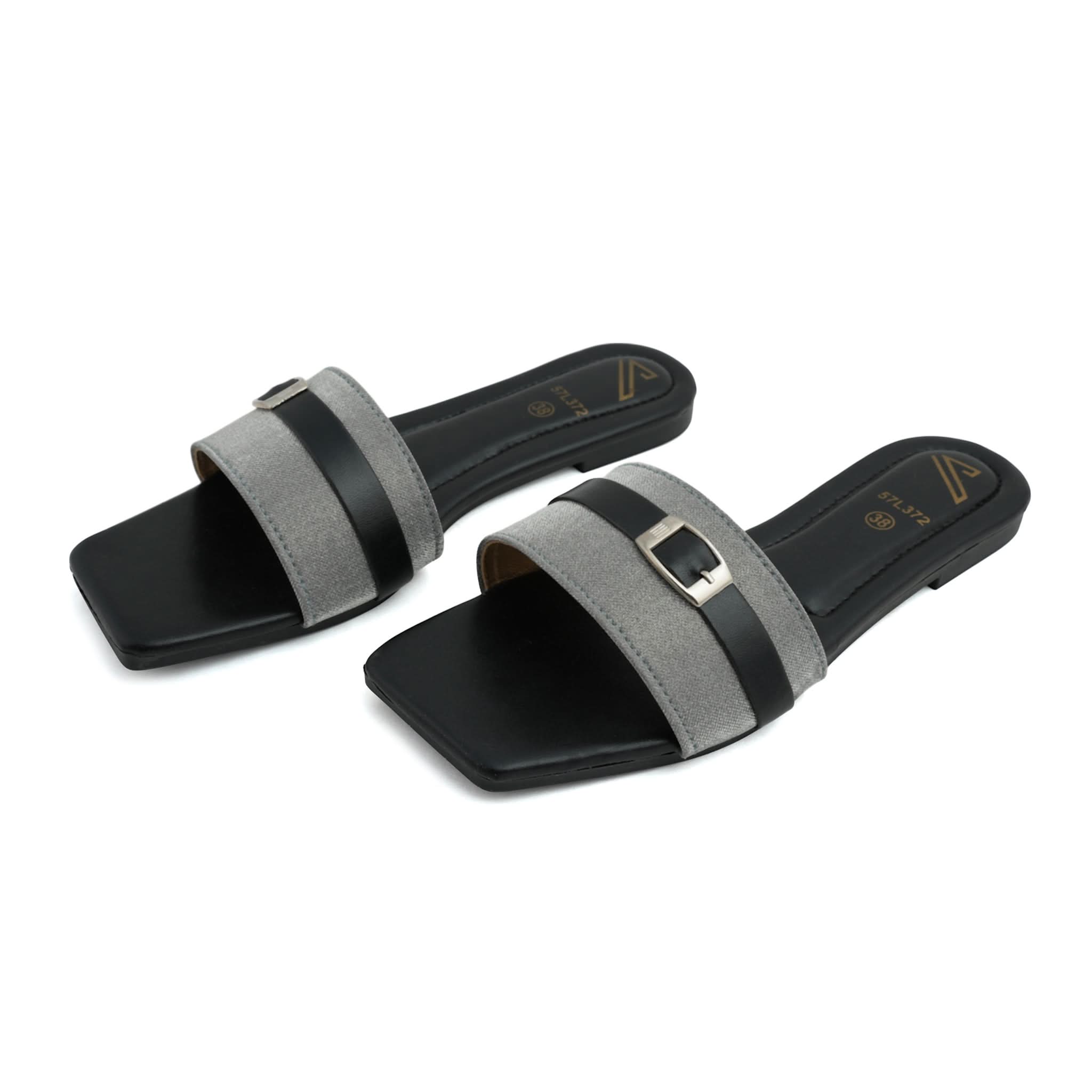 Women's Casual Slipper-Black, Women Slippers, Chase Value, Chase Value
