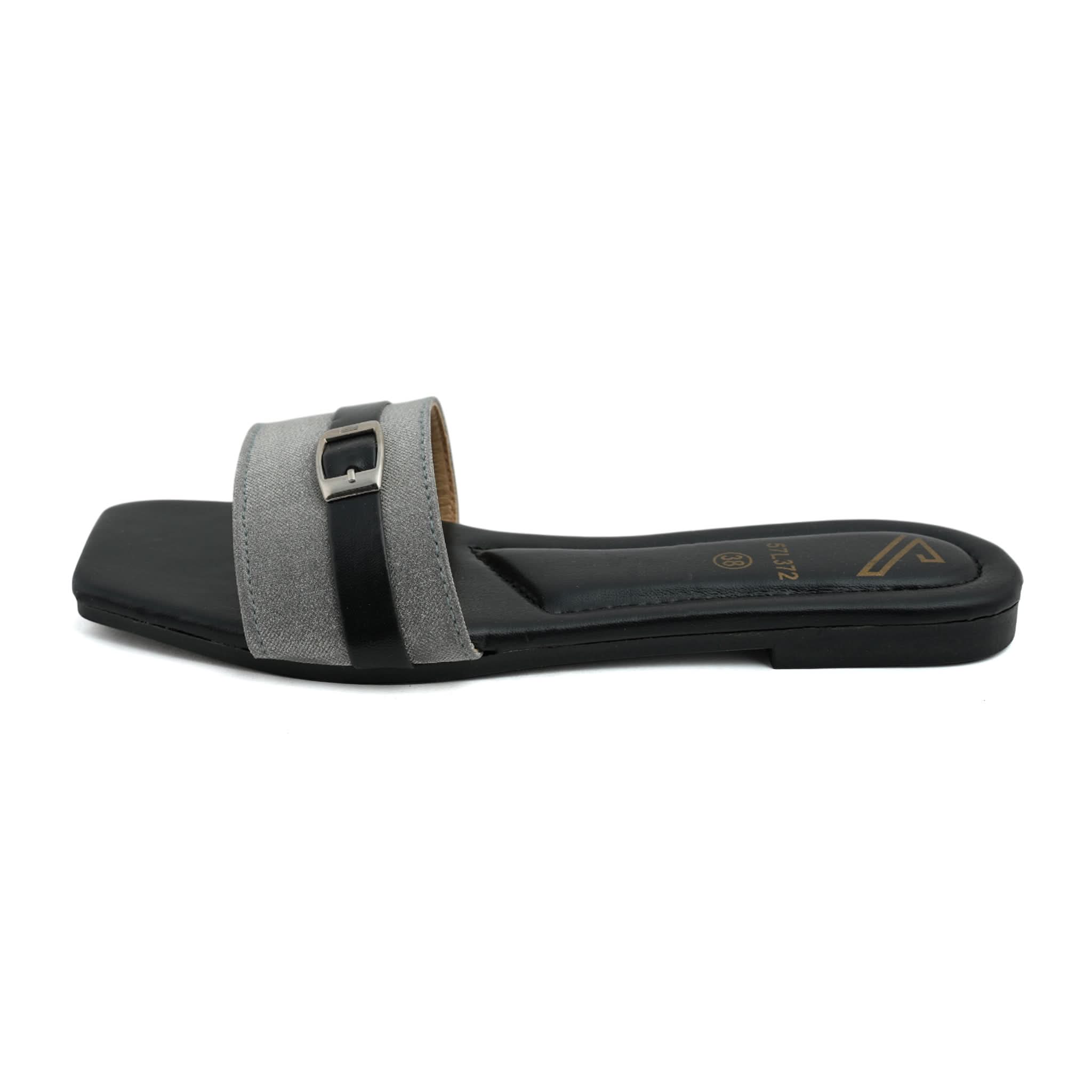 Women's Casual Slipper-Black, Women Slippers, Chase Value, Chase Value
