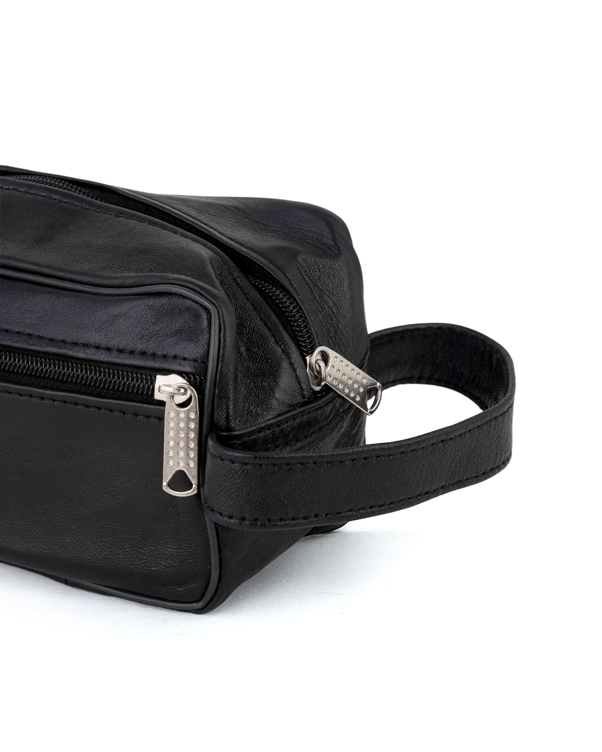 Men's Leather Toiletry Bag, Bags & Accessories, Chase Value, Chase Value