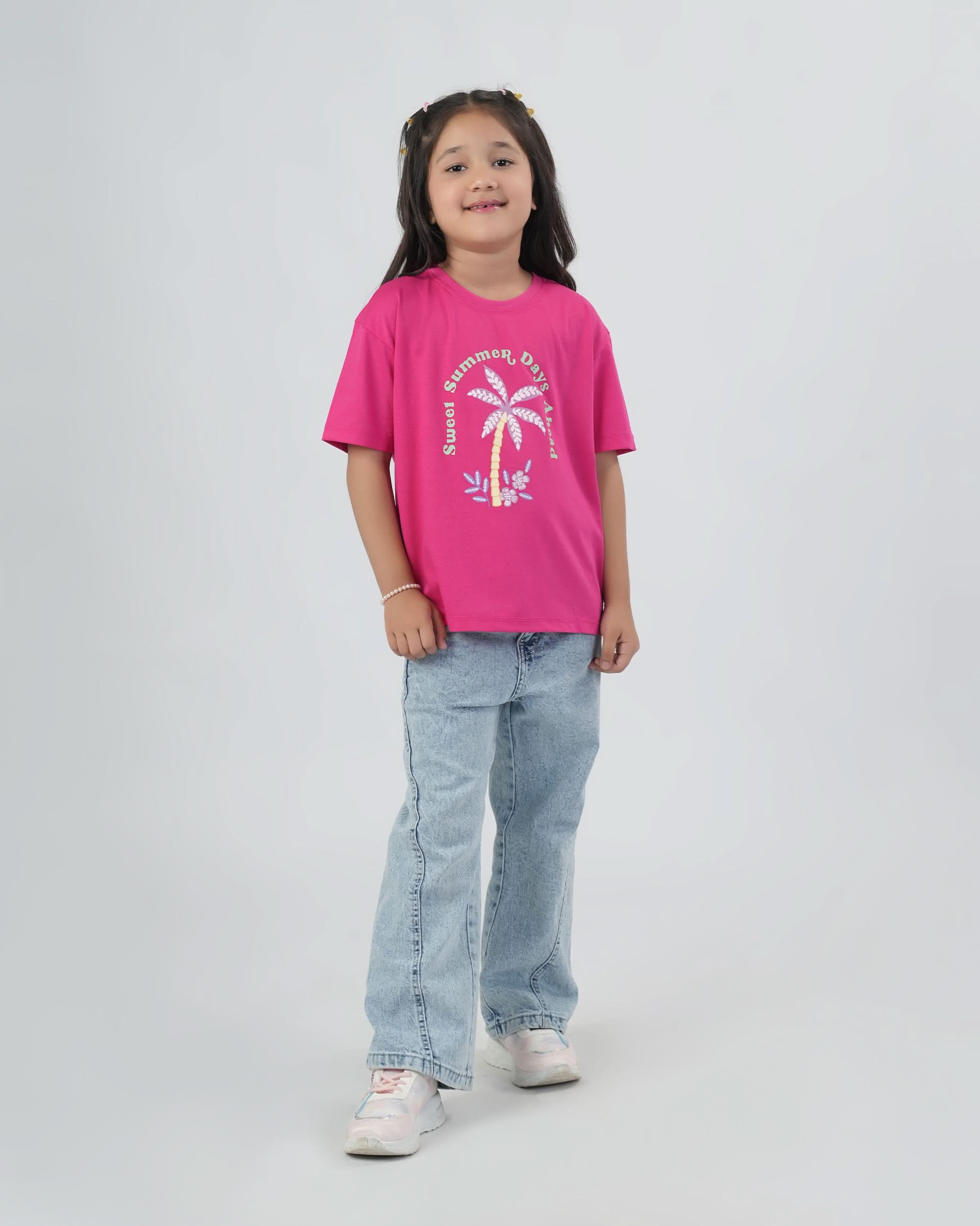 Valuables Girls Half Sleeves T-Shirt, Girls T-Shirts, Chase Value, Chase Value
