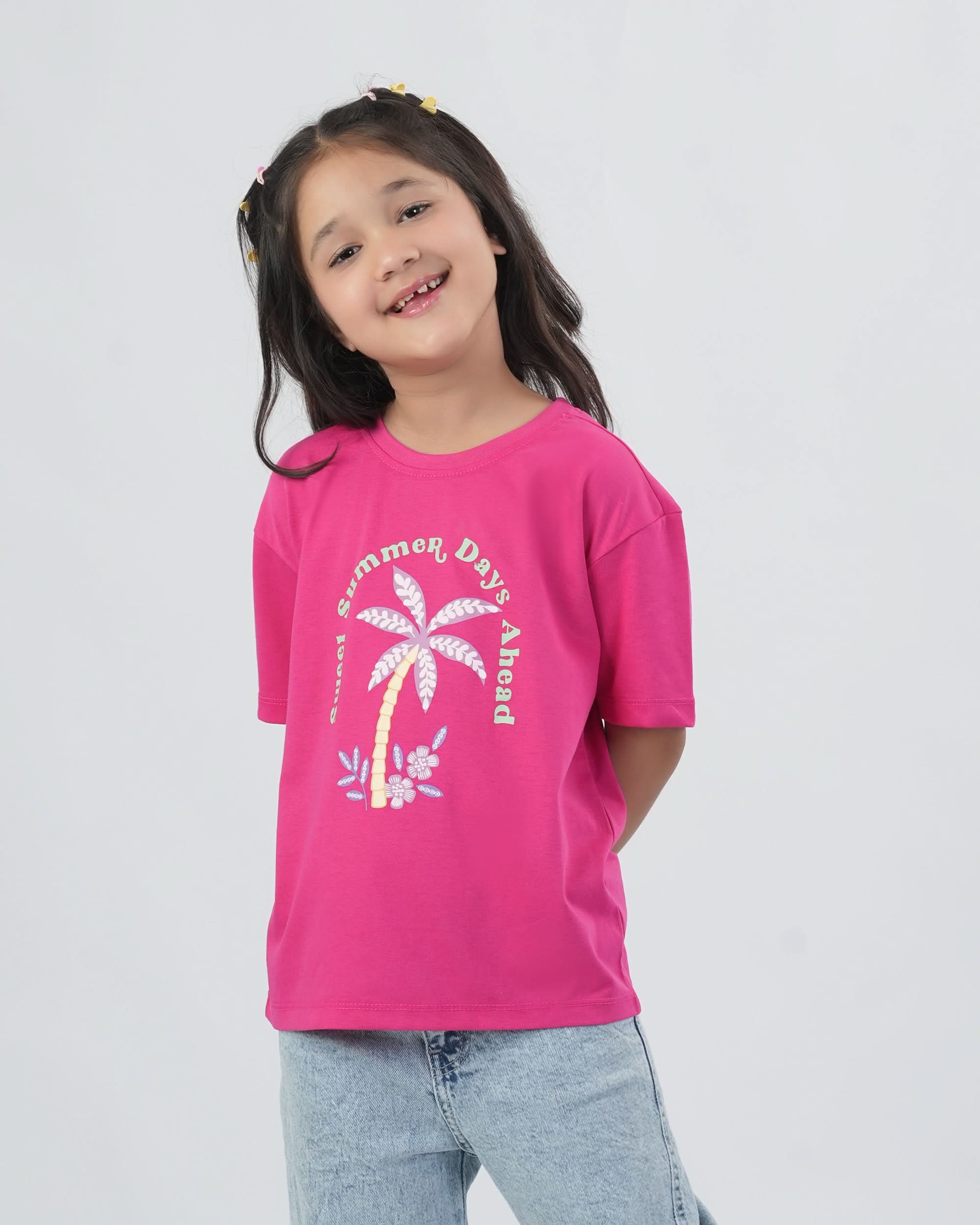 Valuables Girls Half Sleeves T-Shirt, Girls T-Shirts, Chase Value, Chase Value