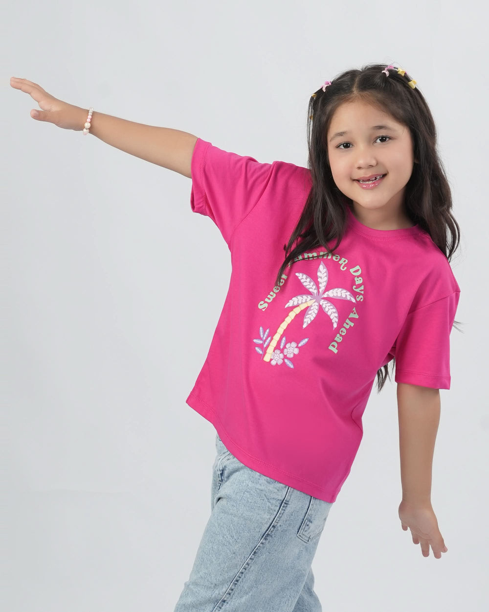 Valuables Girls Half Sleeves T-Shirt, Girls T-Shirts, Chase Value, Chase Value