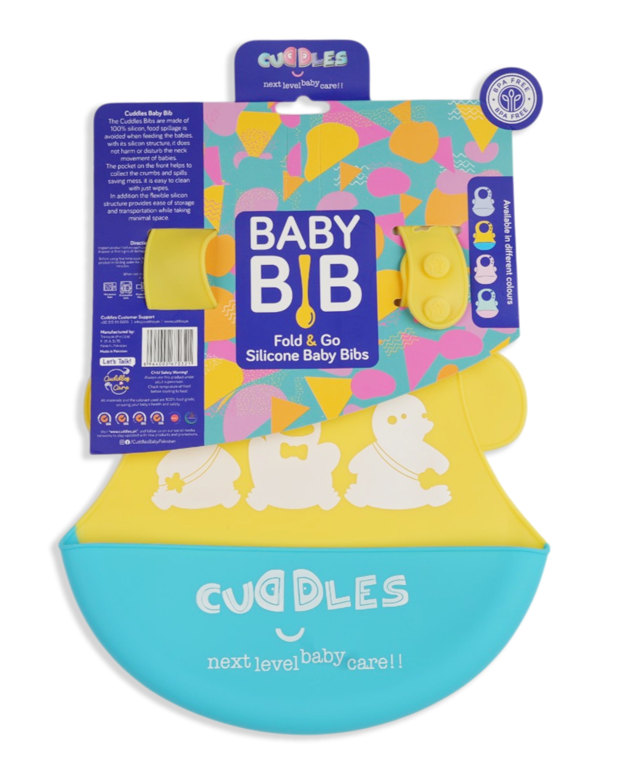 Cuddles Silicone Bib