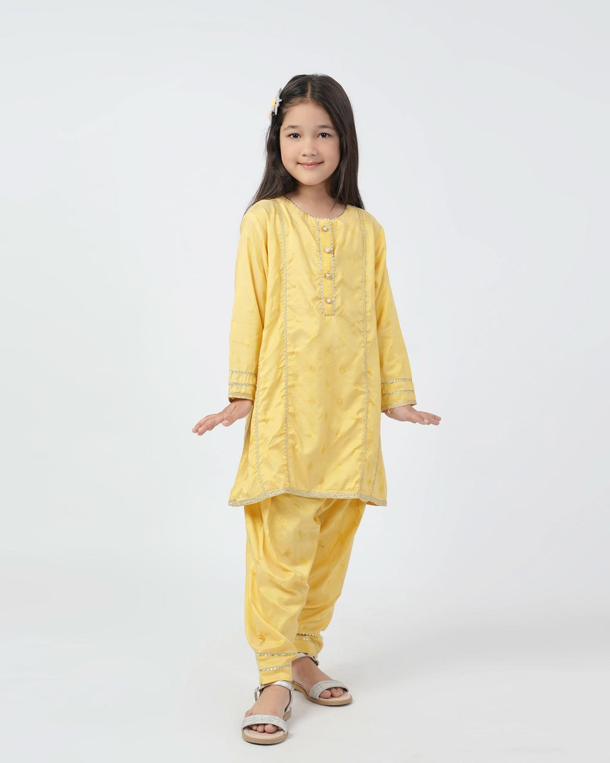 Eminent Girls Shalwar Suit - Yellow, Girls Shalwar Kameez, Eminent, Chase Value