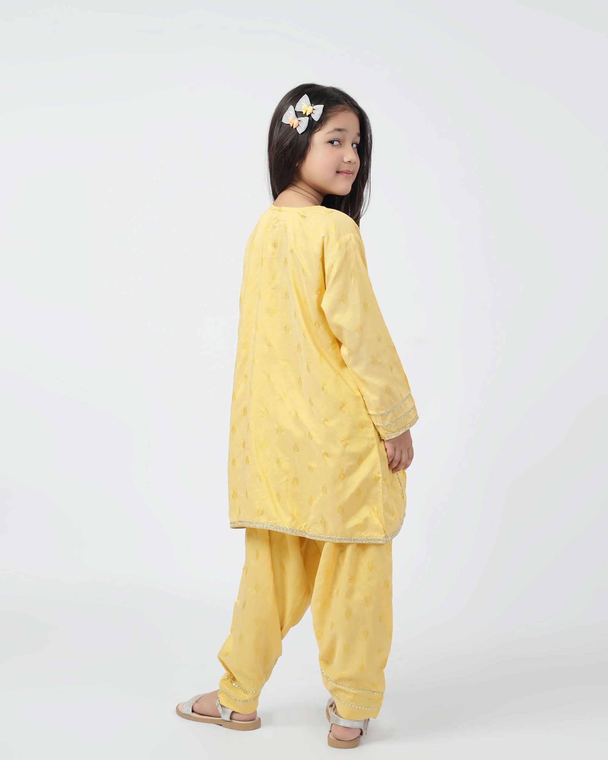 Eminent Girls Shalwar Suit - Yellow, Girls Shalwar Kameez, Eminent, Chase Value