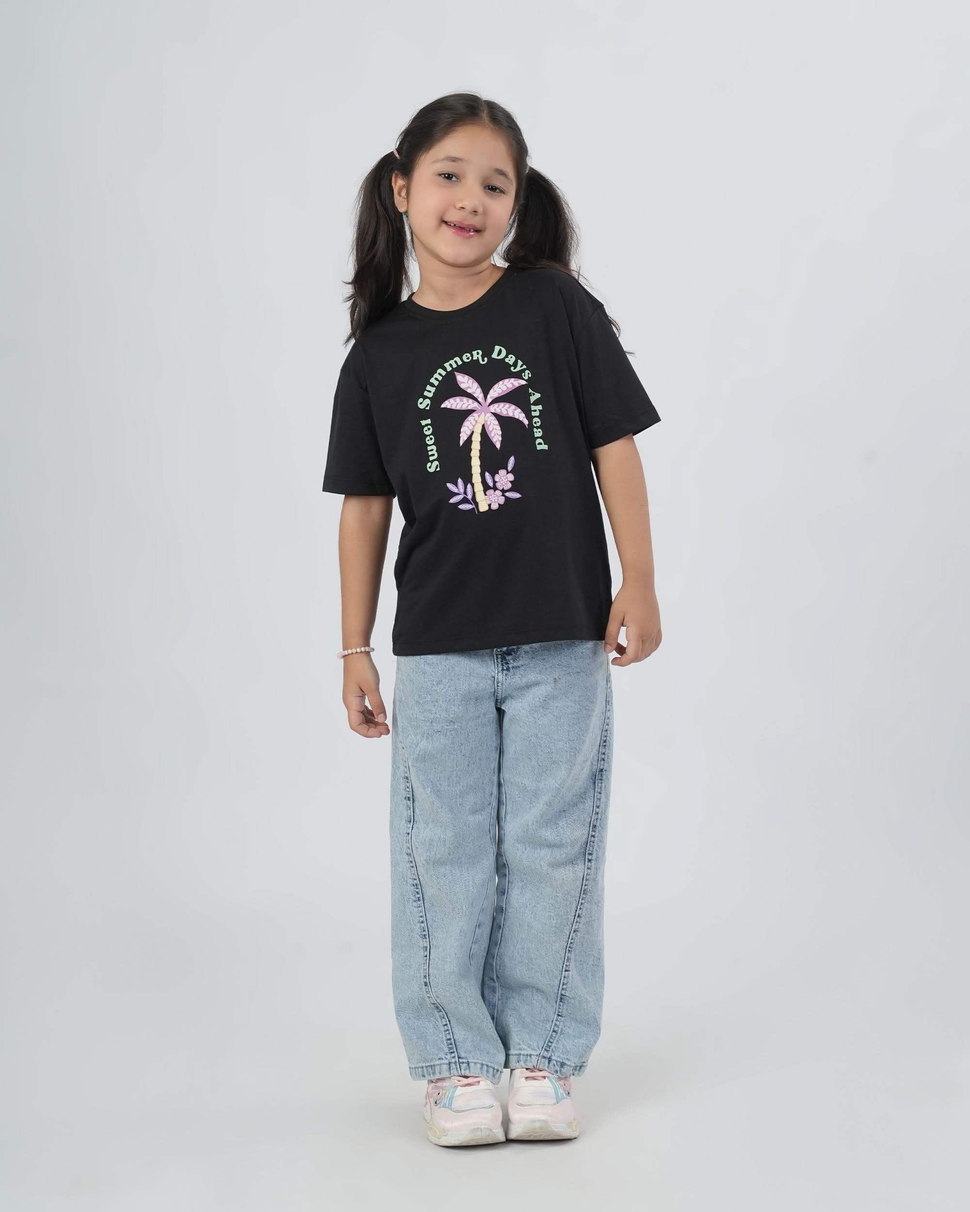 Valuables Girls Half Sleeves T-Shirt, Girls T-Shirts, Chase Value, Chase Value