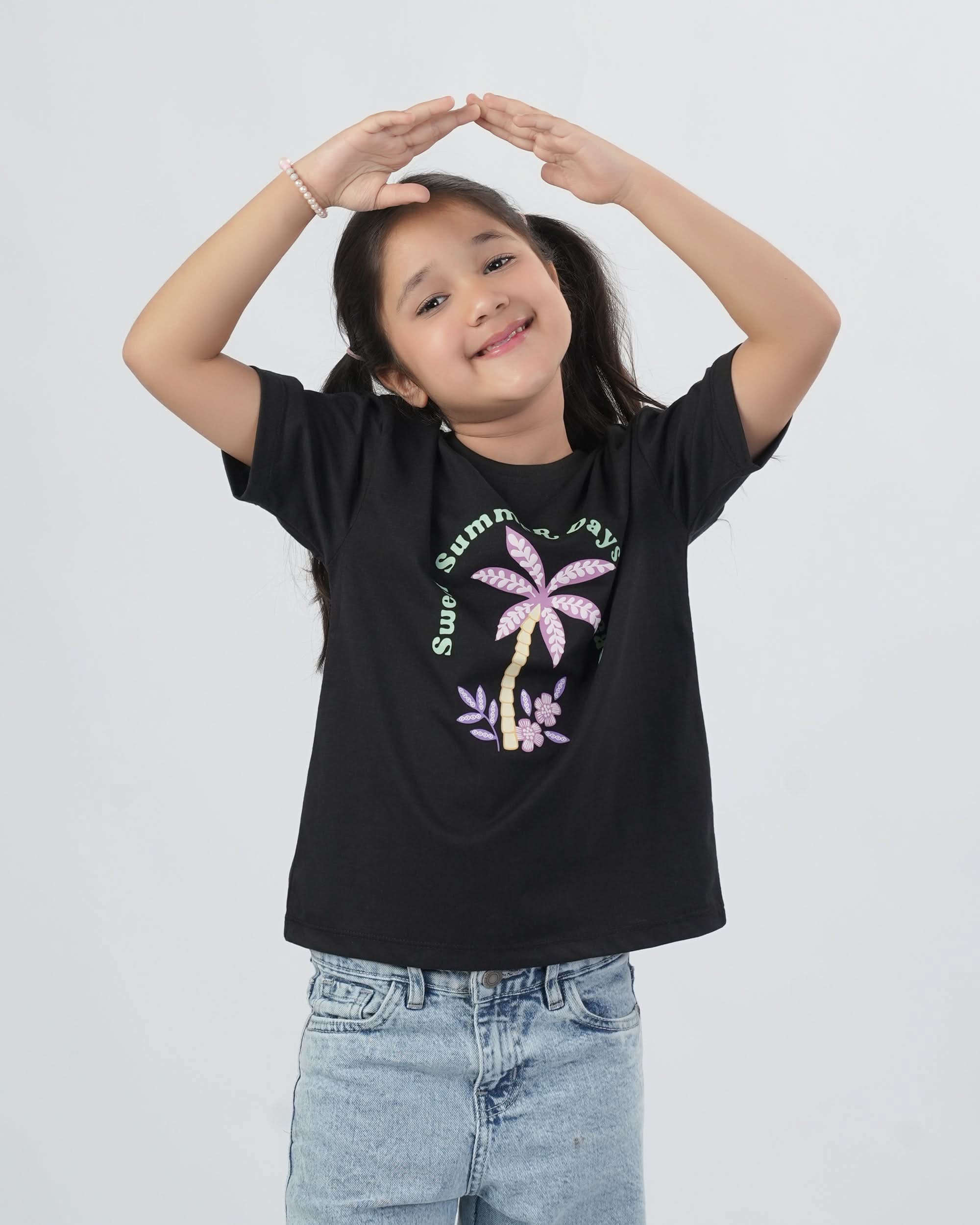 Valuables Girls Half Sleeves T-Shirt, Girls T-Shirts, Chase Value, Chase Value
