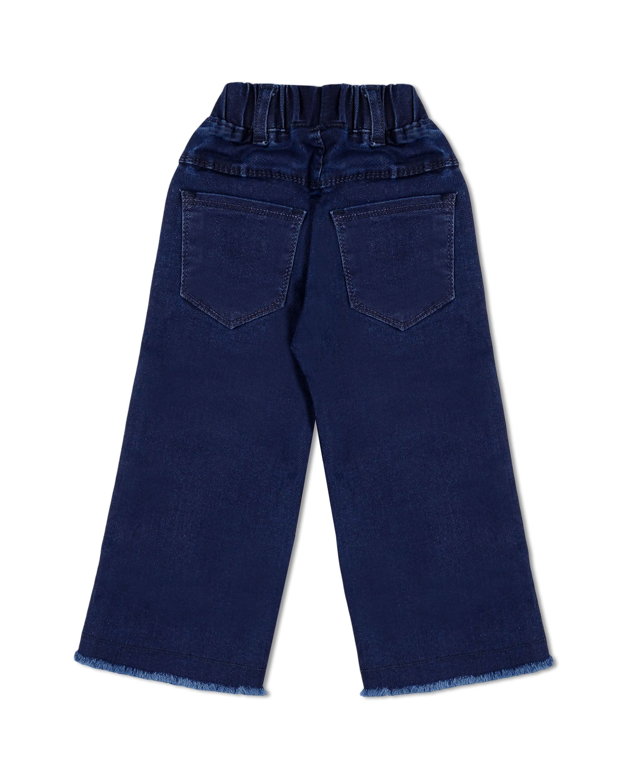 Girls Wide Leg Denim Pant, Girls Pants & Capri, Chase Value, Chase Value