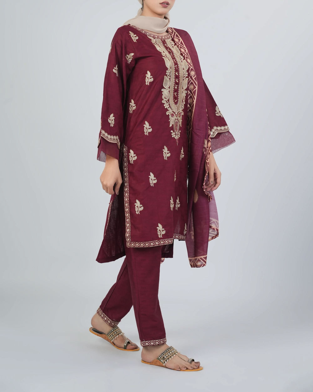 Valuables Women Embroidered 2-Piece Suit, Women Shalwar Suits, Chase Value, Chase Value
