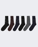 Eminent Men's Formal Socks 6Pcs, Men's Socks, Eminent, Chase Value