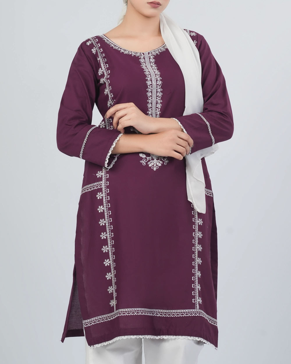 Valuables Women's Embroidered Kurti, Women Ready Kurtis, Chase Value, Chase Value