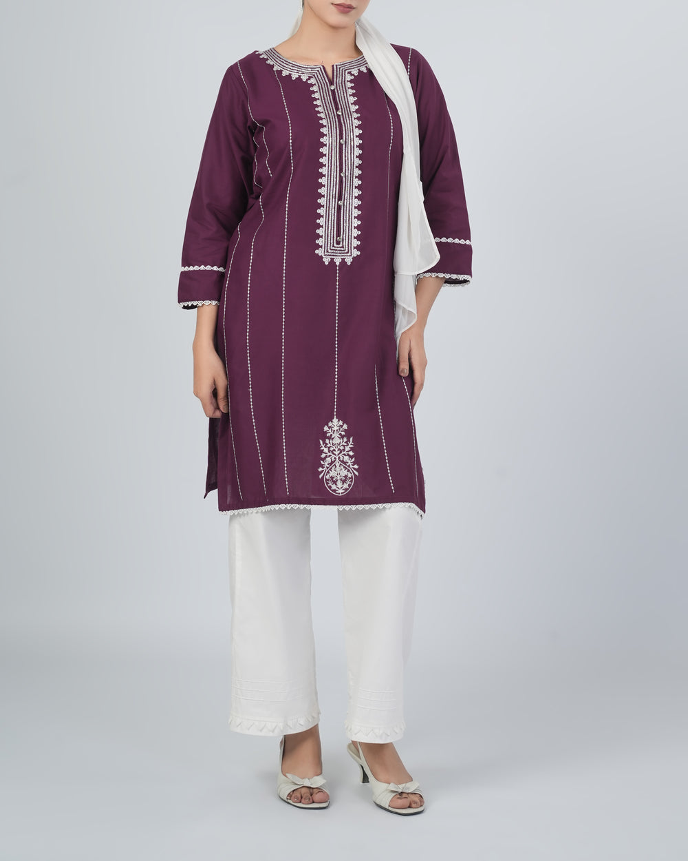 Valuables Women's Embroidered Kurti, Women Ready Kurtis, Chase Value, Chase Value
