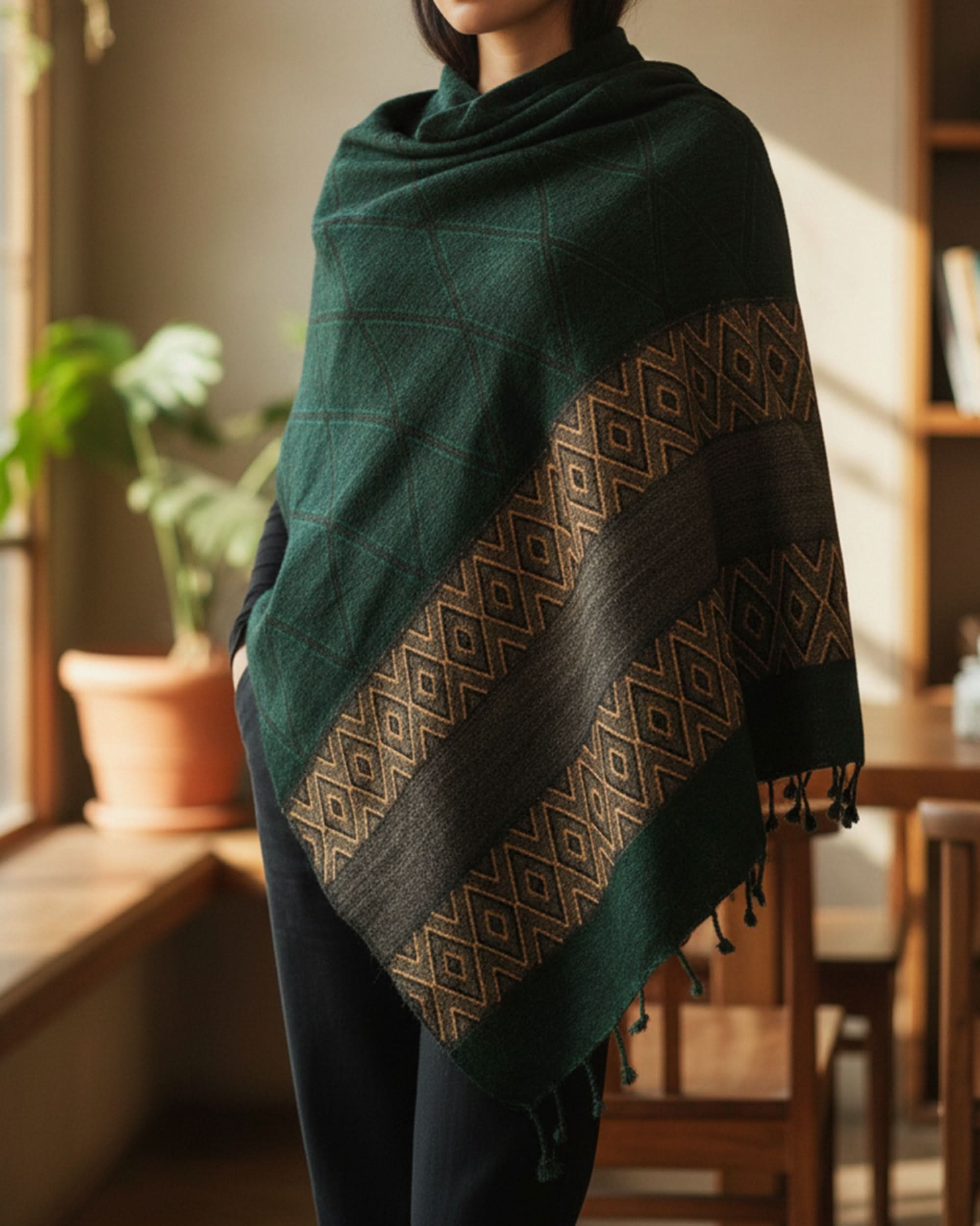 Women Velvet Shawl, Women Shawls & Scarves, Chase Value, Chase Value