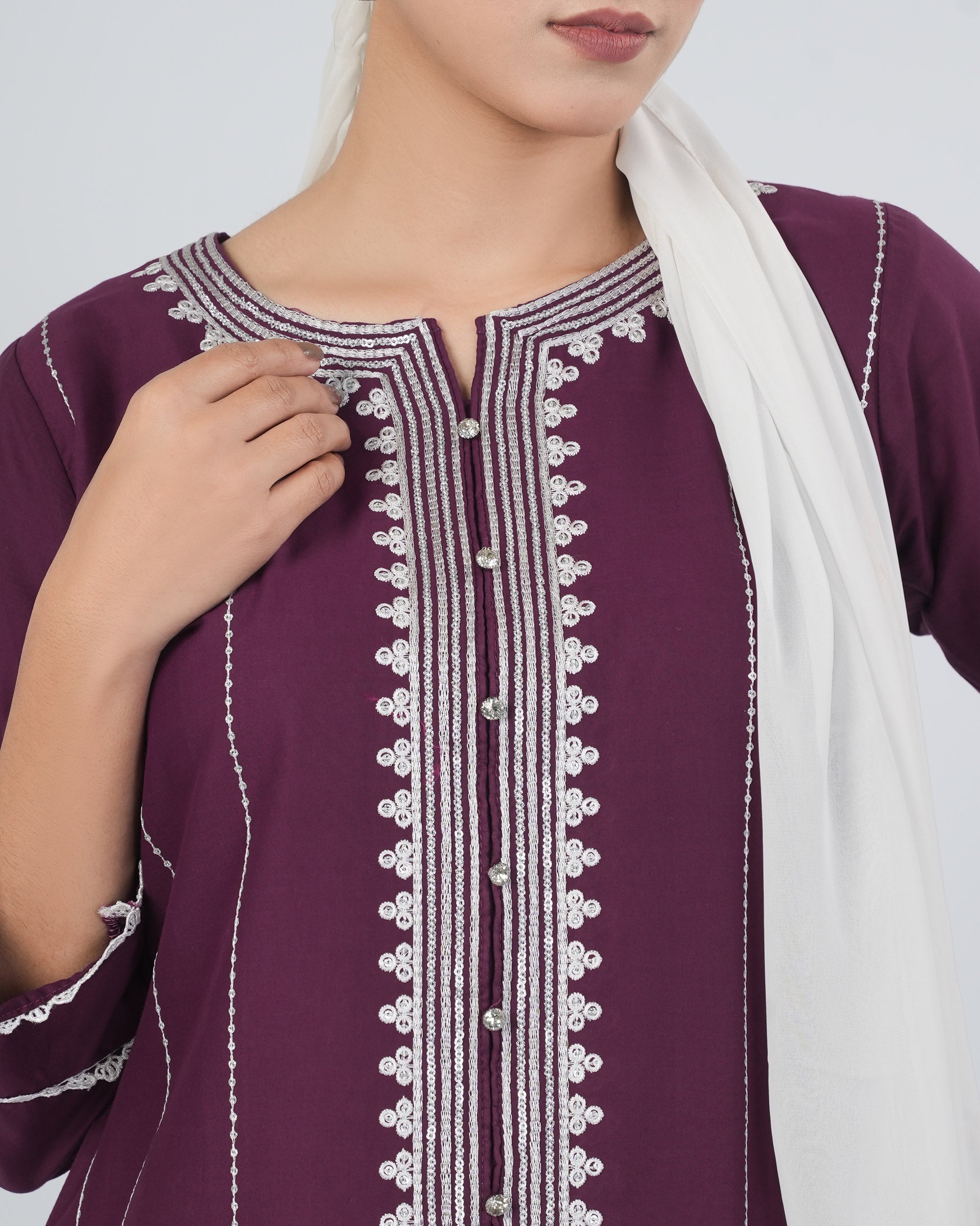 Valuables Women's Embroidered Kurti, Women Ready Kurtis, Chase Value, Chase Value