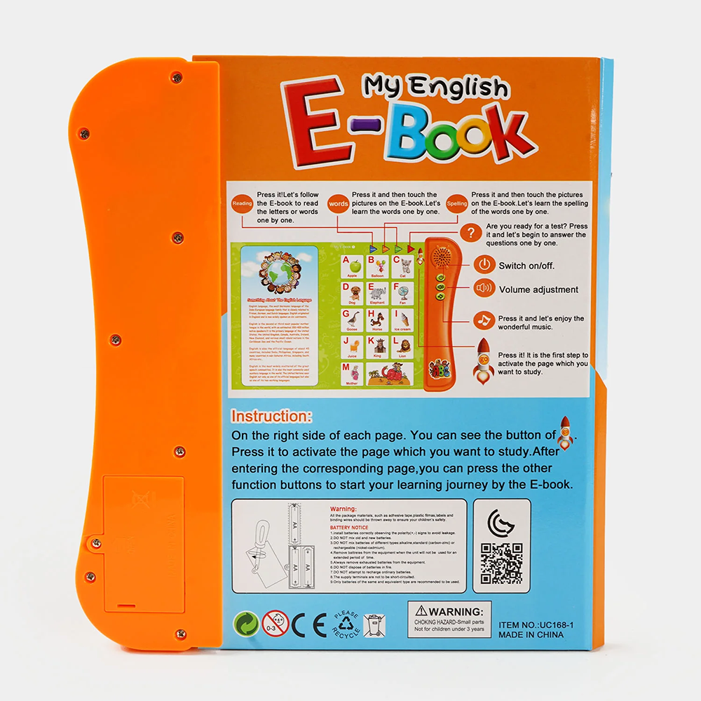 ELECTRIC BOOK UC168-1, Educational Toys, Chase Value, Chase Value
