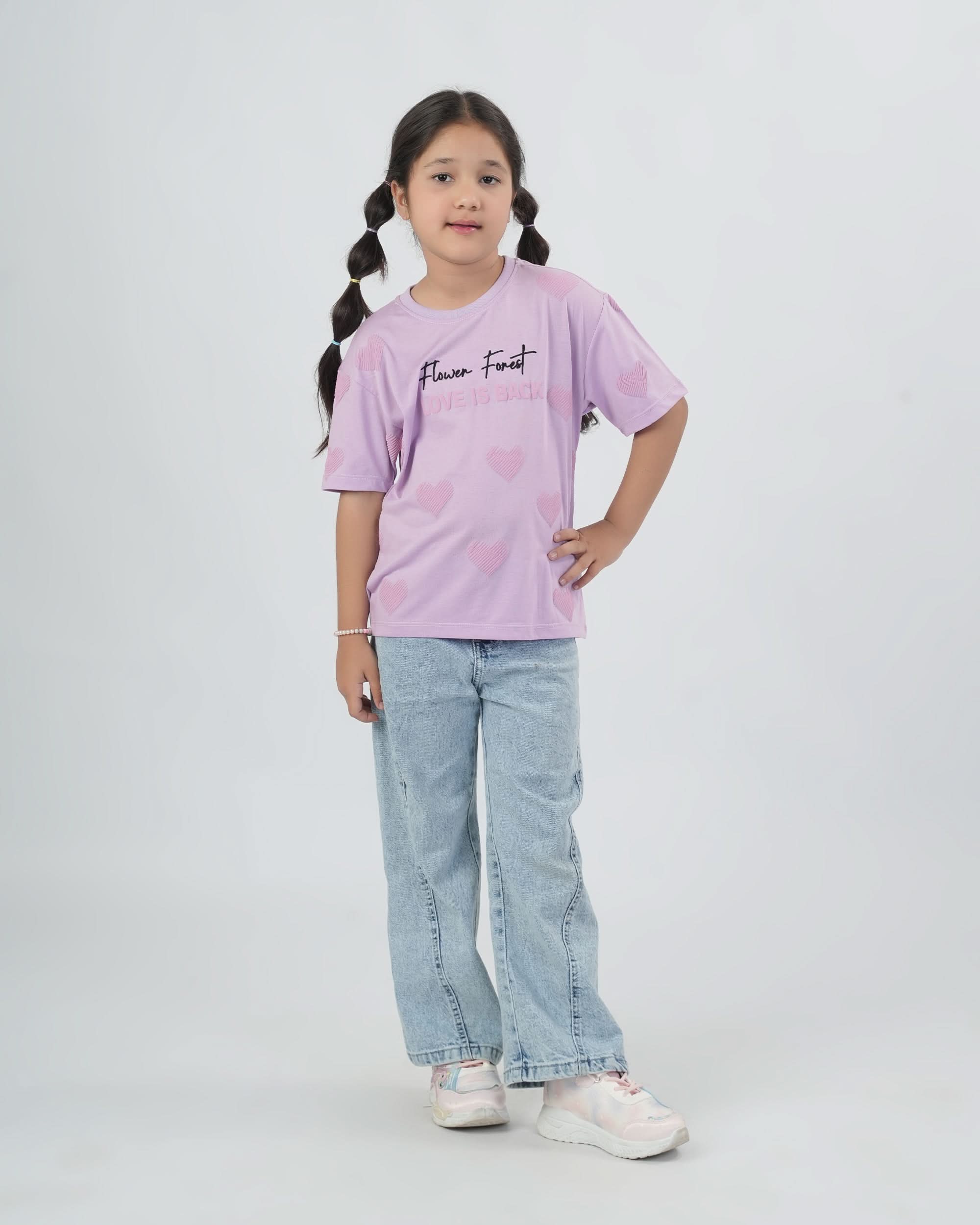 Valuables Girls Half Sleeves T-Shirt, Girls T-Shirts, Chase Value, Chase Value
