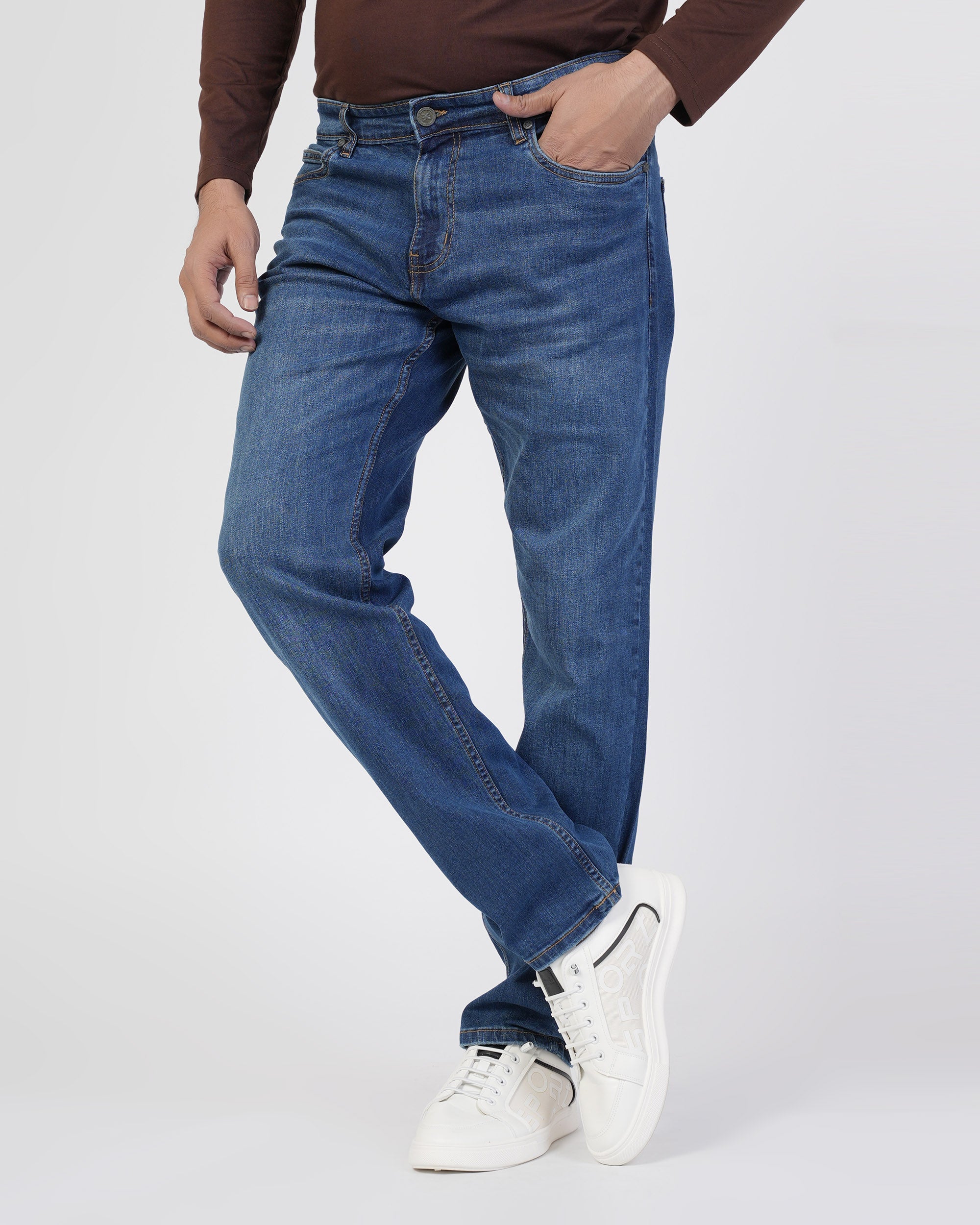Eminent Men Regular Fit Denim Pant, Men's Casual Pants & Jeans, Eminent, Chase Value