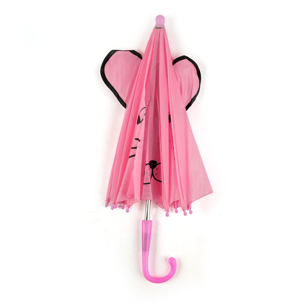 Umbrella Character With Ear Zmr 26 - Light Pink, Umbrellas, Chase Value, Chase Value