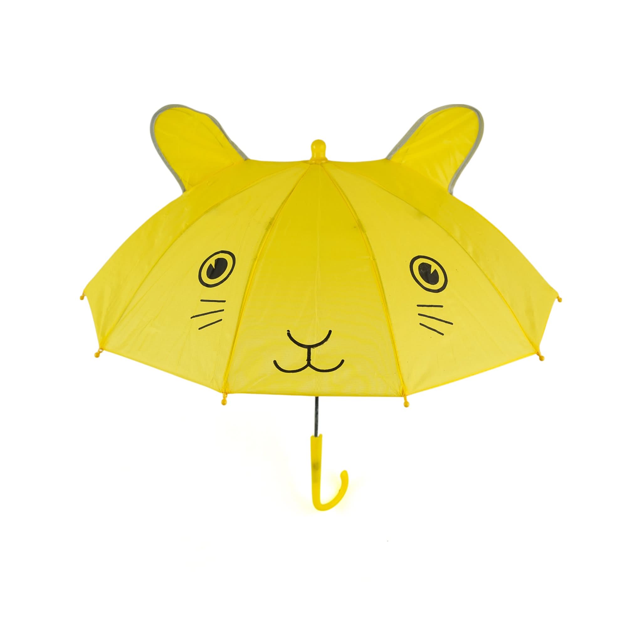 Umbrella Character With Ear Zmr 26 - Yellow, Umbrellas, Chase Value, Chase Value