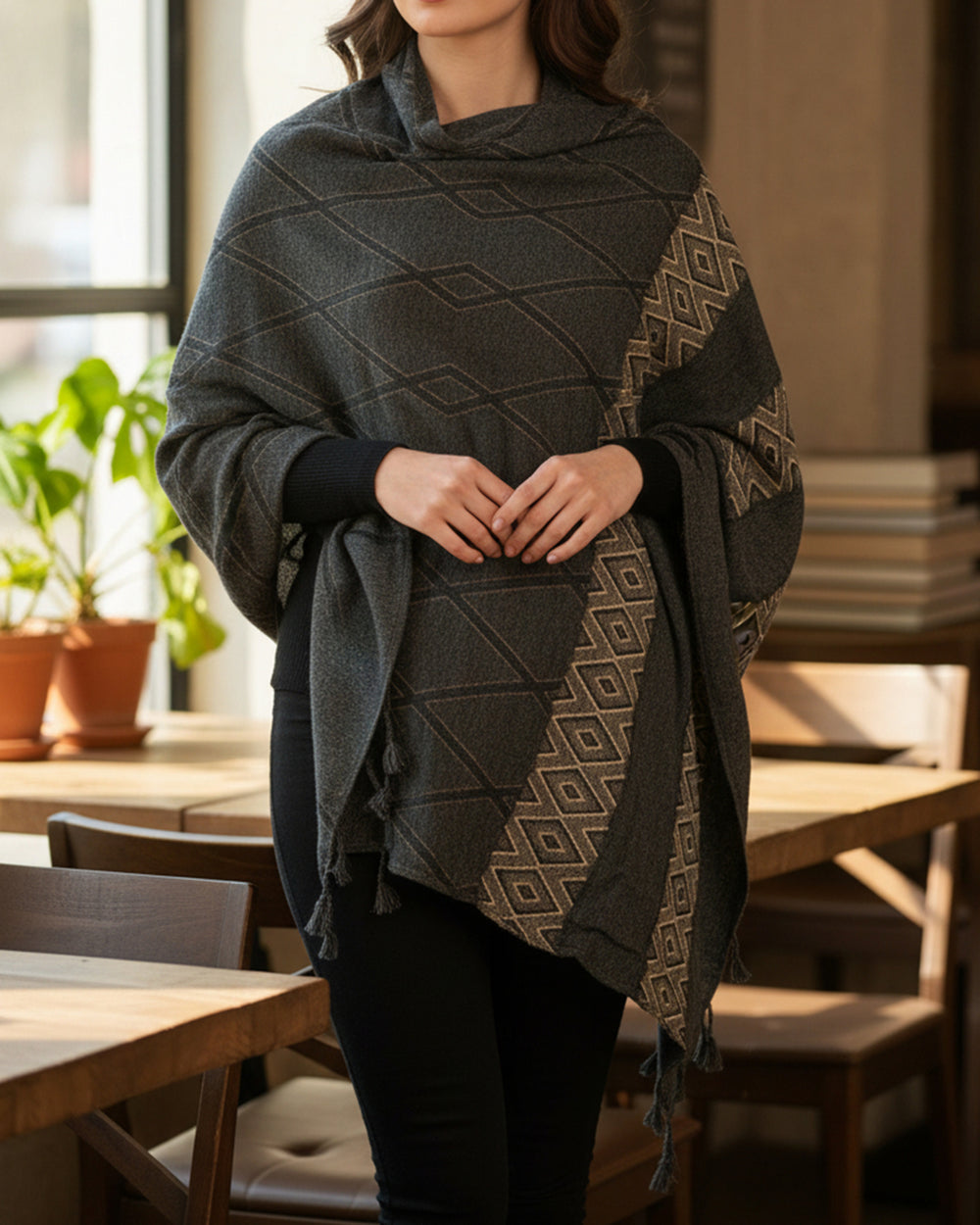 Women Velvet Shawl, Women Shawls & Scarves, Chase Value, Chase Value