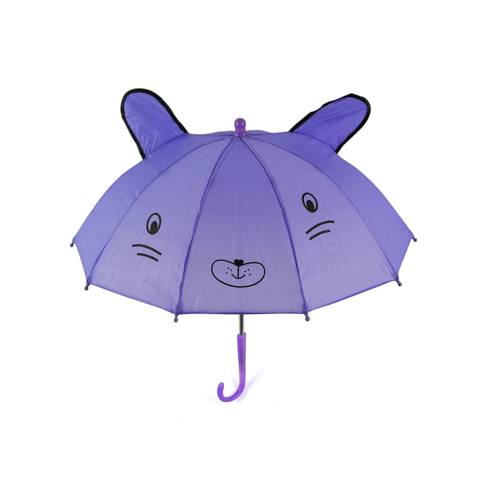 Umbrella Character With Ear Zmr 26 - Purple, Umbrellas, Chase Value, Chase Value