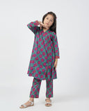 Eminent Girls Shalwar Suit - Green