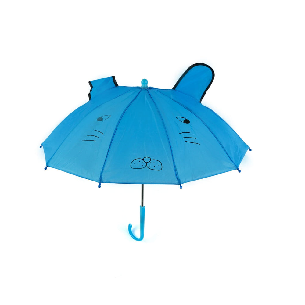 Umbrella Character With Ear Zmr 26 - Blue, Umbrellas, Chase Value, Chase Value