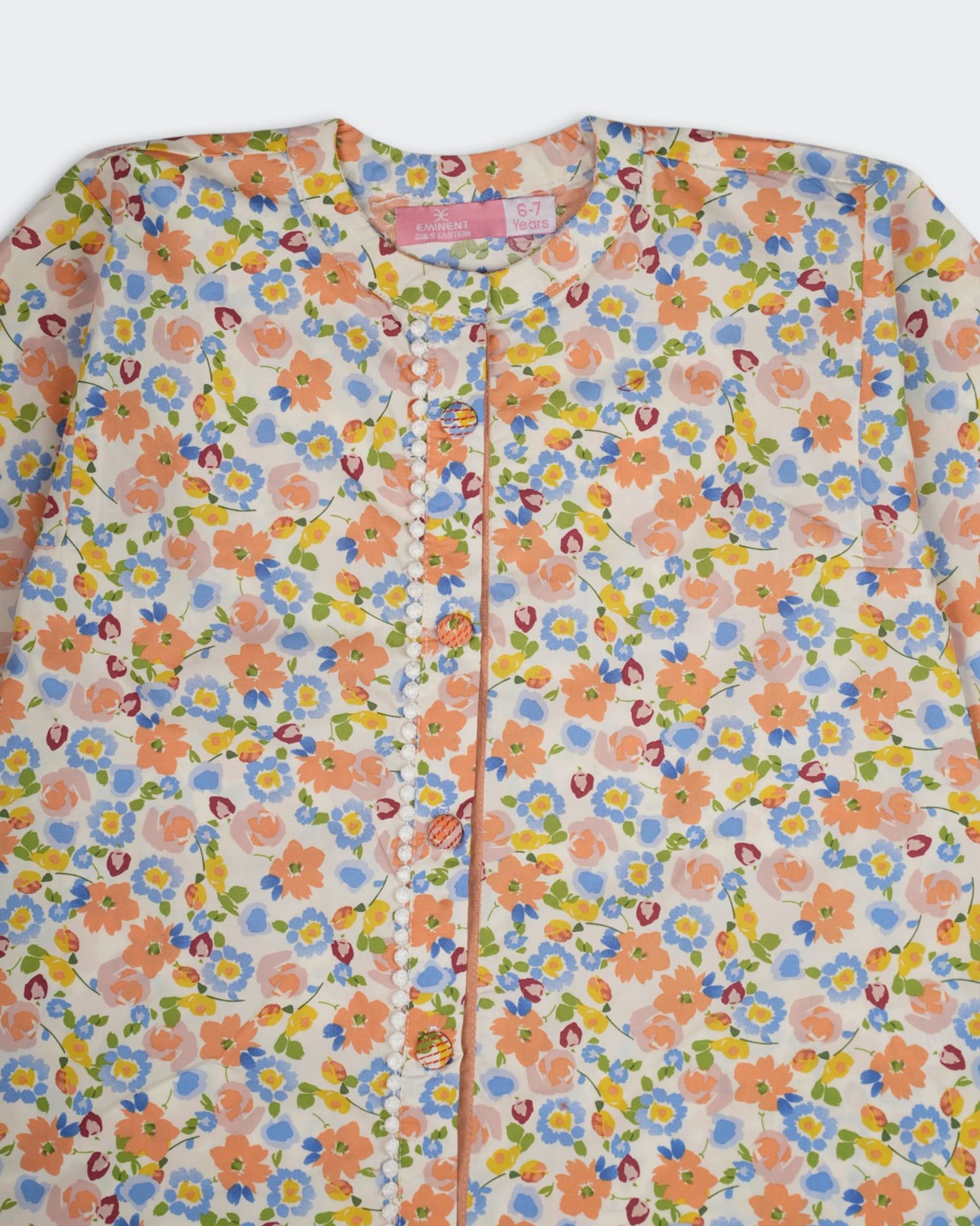 Eminent Girls’ Ethnic Printed 1 Pcs, Girls Shalwar Kameez, Eminent, Chase Value