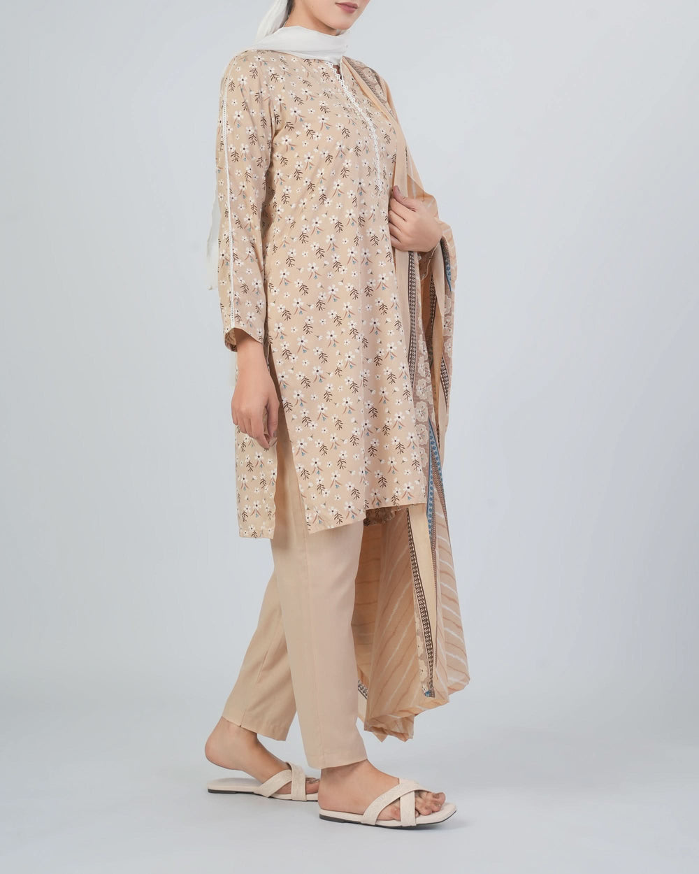 Valuables Women's Printed 3Pcs Suit, Women Shalwar Suits, Chase Value, Chase Value