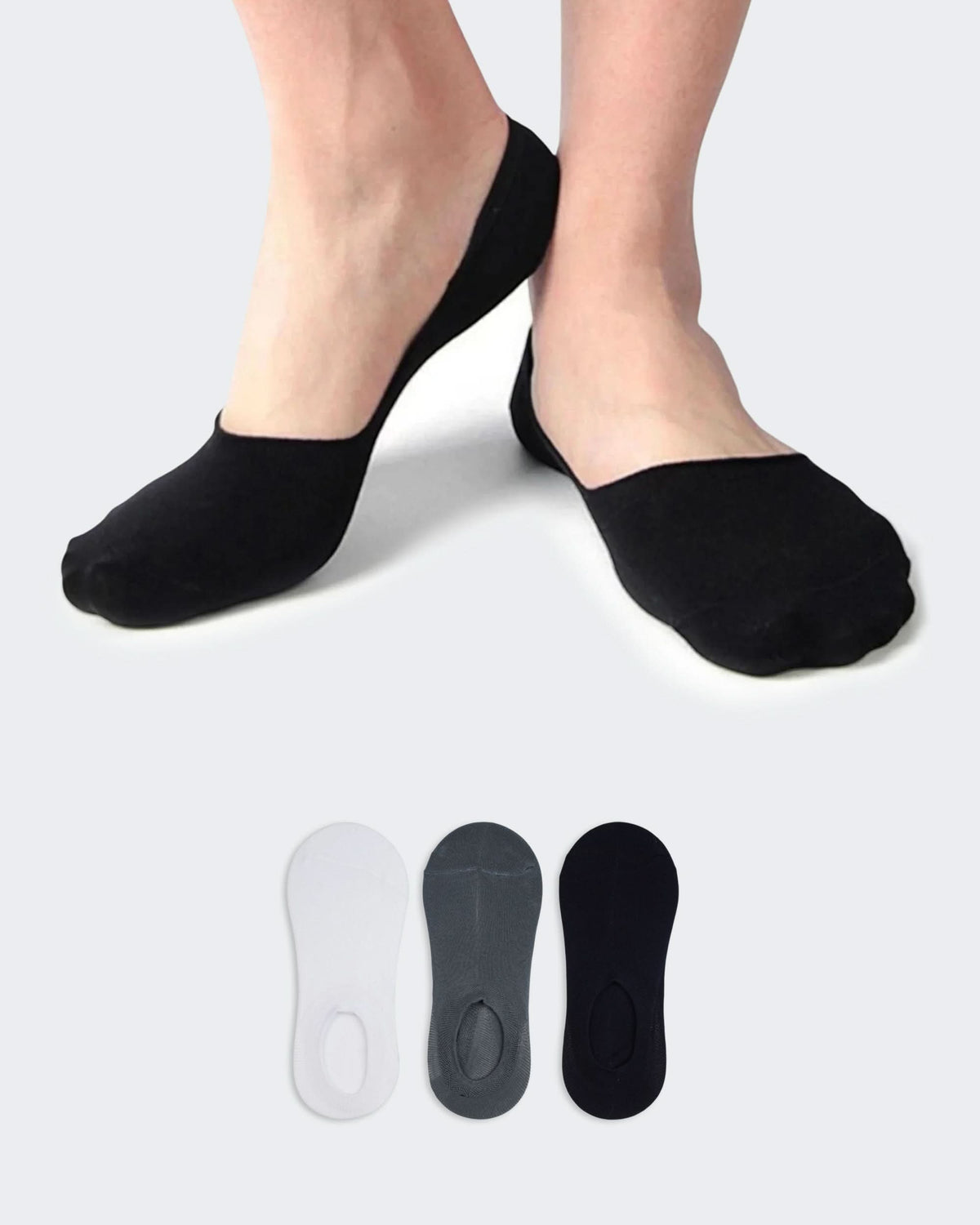 Eminent Men’s Invisible Socks – 3 Pack, Men's Socks, Eminent, Chase Value