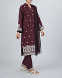 Women's Khaddar Embroidered 3Pcs Suit, Women Shalwar Suits, Chase Value, Chase Value