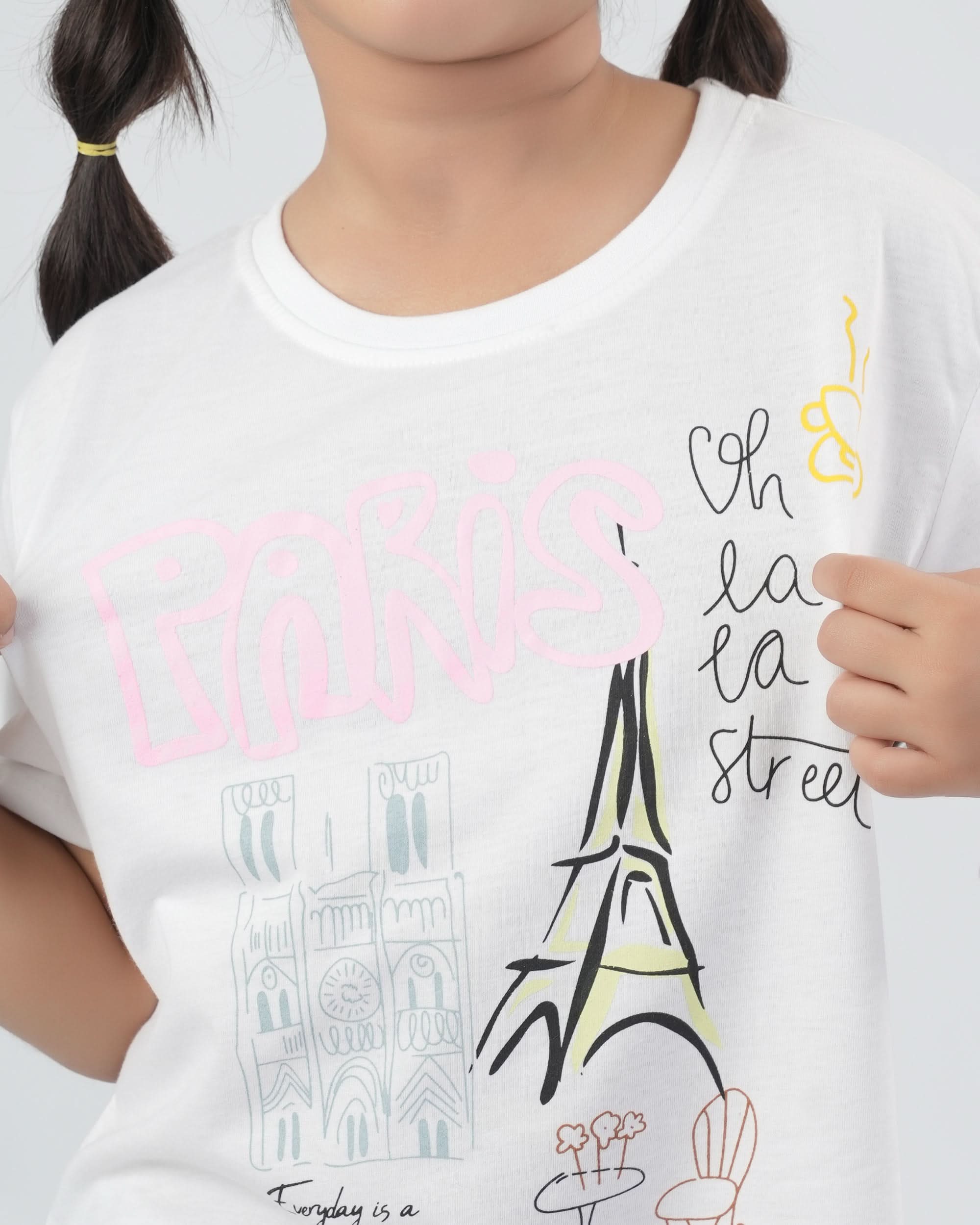 Valuables Girls Half Sleeves T-Shirt, Girls T-Shirts, Chase Value, Chase Value