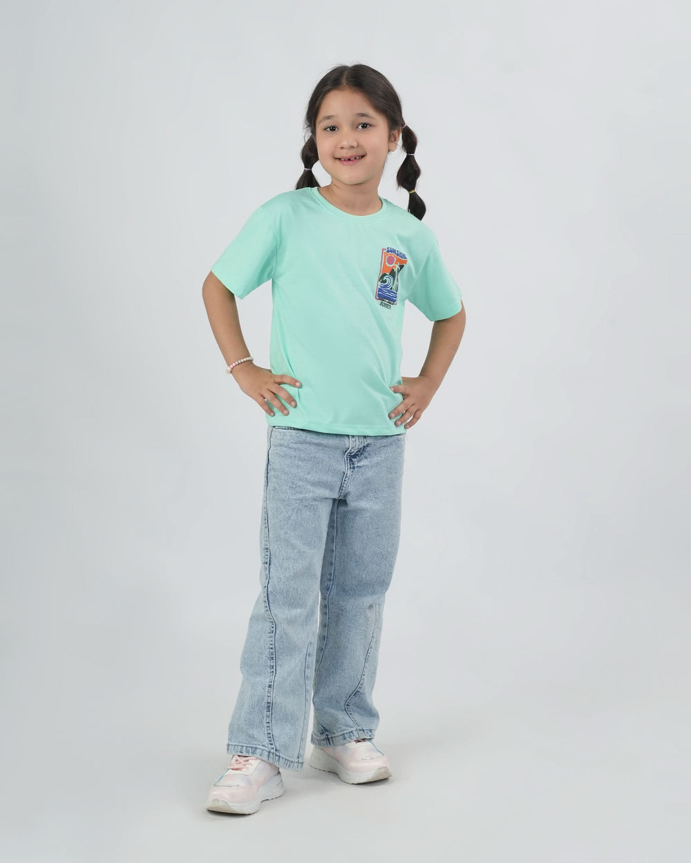 Valuables Girls Half Sleeves T-Shirt, Girls T-Shirts, Chase Value, Chase Value