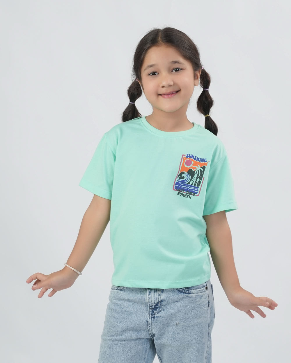 Valuables Girls Half Sleeves T-Shirt, Girls T-Shirts, Chase Value, Chase Value