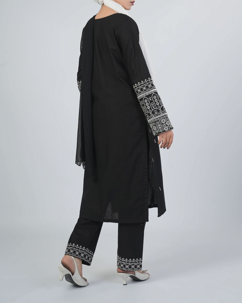 Women's Khaddar Embroidered 3Pcs Suit, Women Shalwar Suits, Chase Value, Chase Value