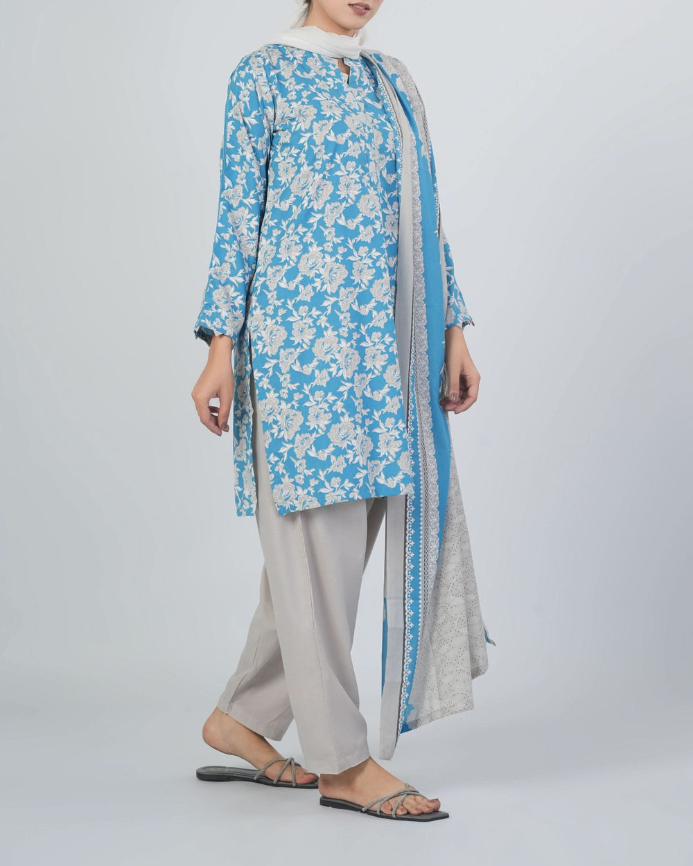 Valuables Women's Printed 3Pcs Suit, Women Shalwar Suits, Chase Value, Chase Value