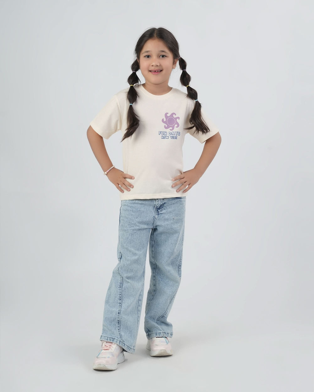 Valuables Girls Half Sleeves T-Shirt, Girls T-Shirts, Chase Value, Chase Value