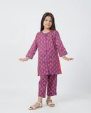 Eminent Girls Printed 2Pcs Shalwar Suit - Purple