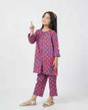Eminent Girls Printed 2Pcs Shalwar Suit - Purple