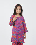 Eminent Girls Printed 2Pcs Shalwar Suit - Purple