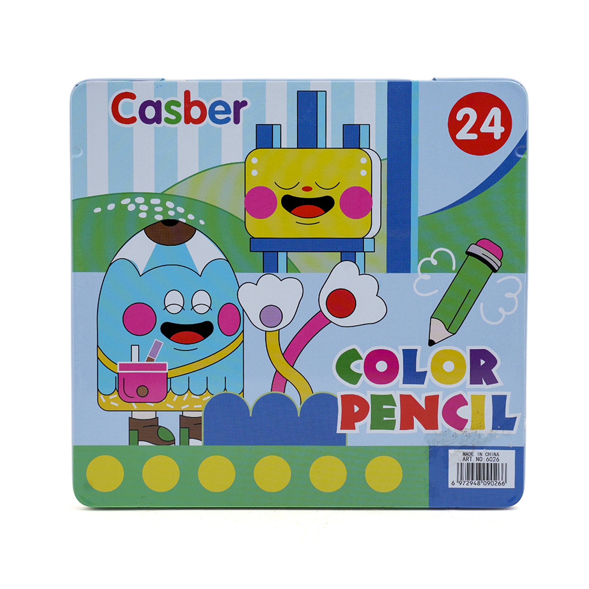 Color Pencil 24 Pcs - Sky Blue, Coloring Tools, Chase Value, Chase Value