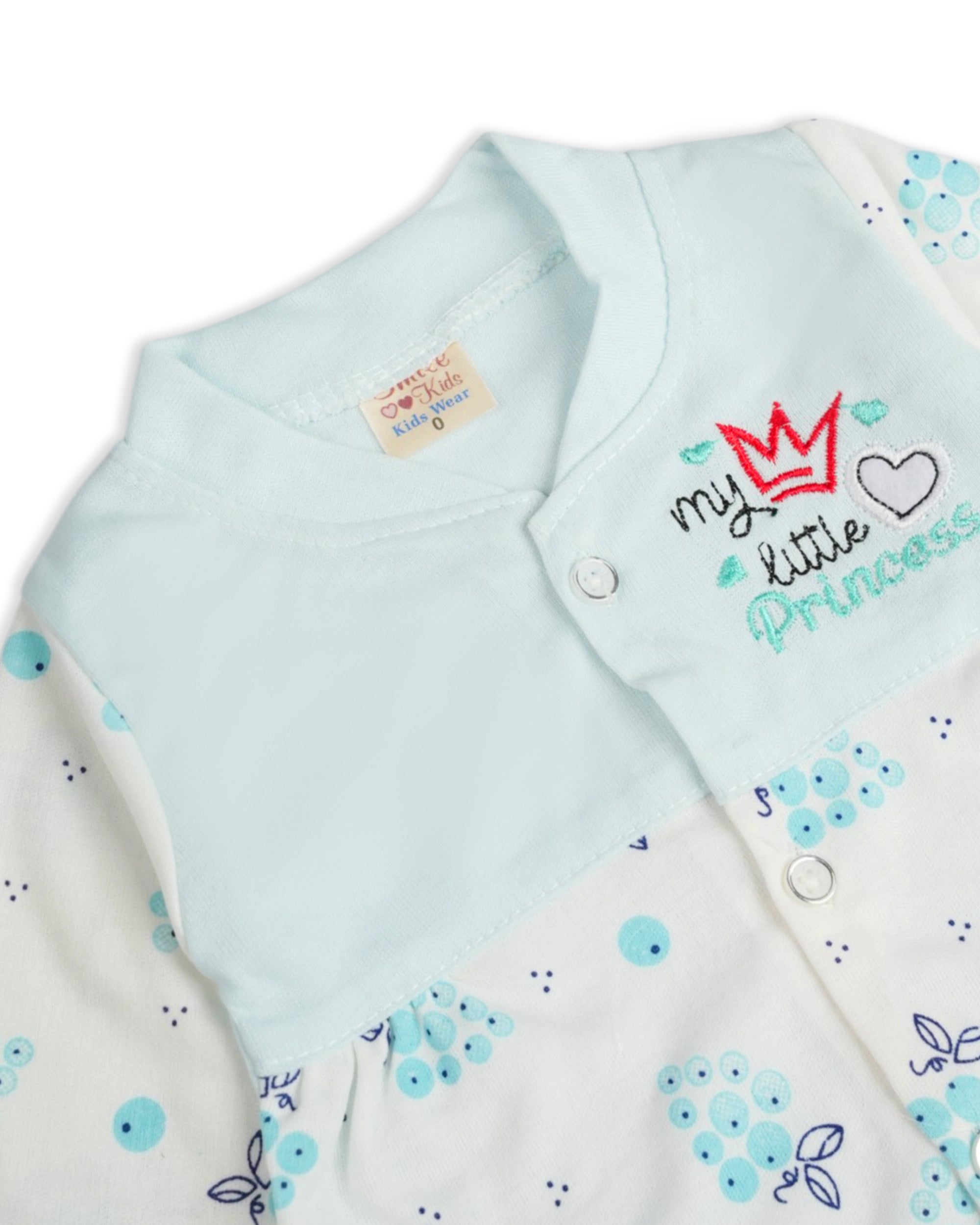 Newborn Girls Full Sleeves Suit