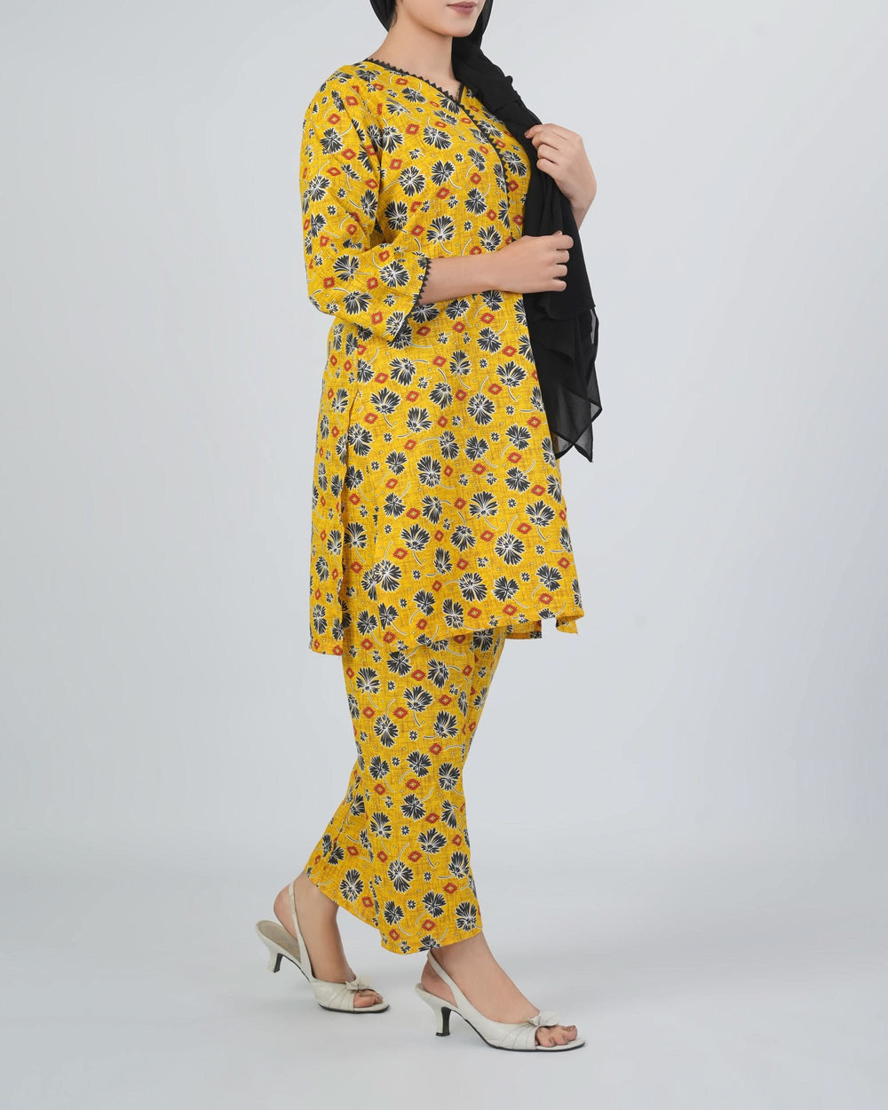 Women's Printed 2pcs Suit, Women Shalwar Suits, Chase Value, Chase Value