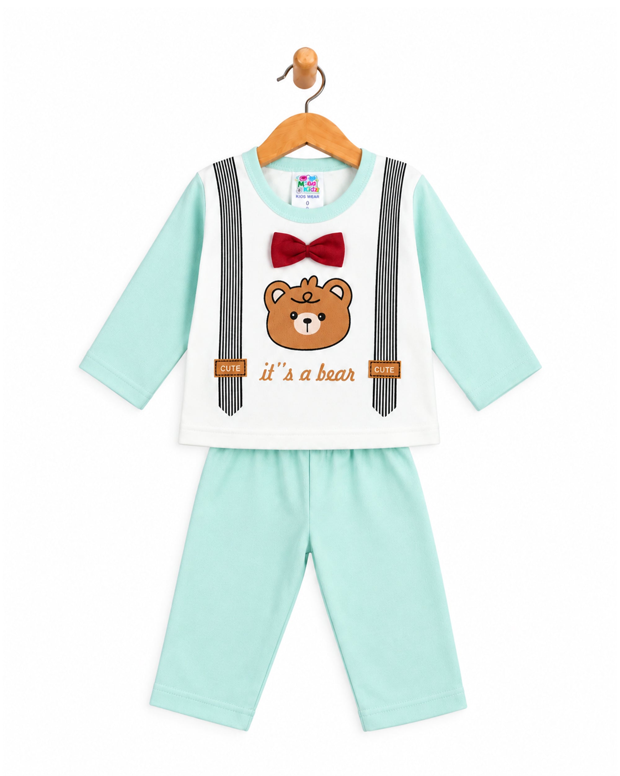 Newborn Boys Full Sleeves Suit