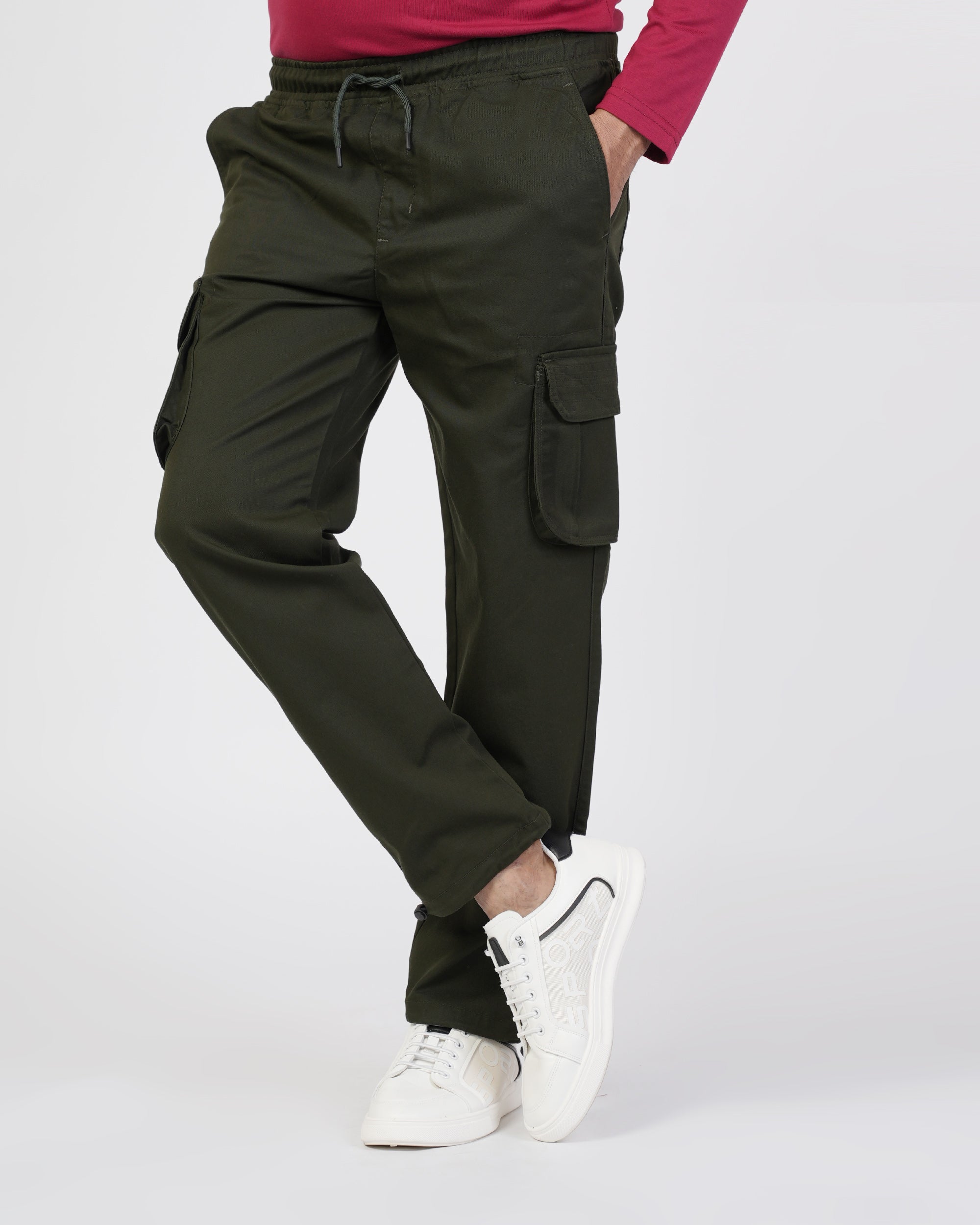 Men's Cargo Trouser Regular Fit, Men's Lowers & Sweatpants, Chase Value, Chase Value