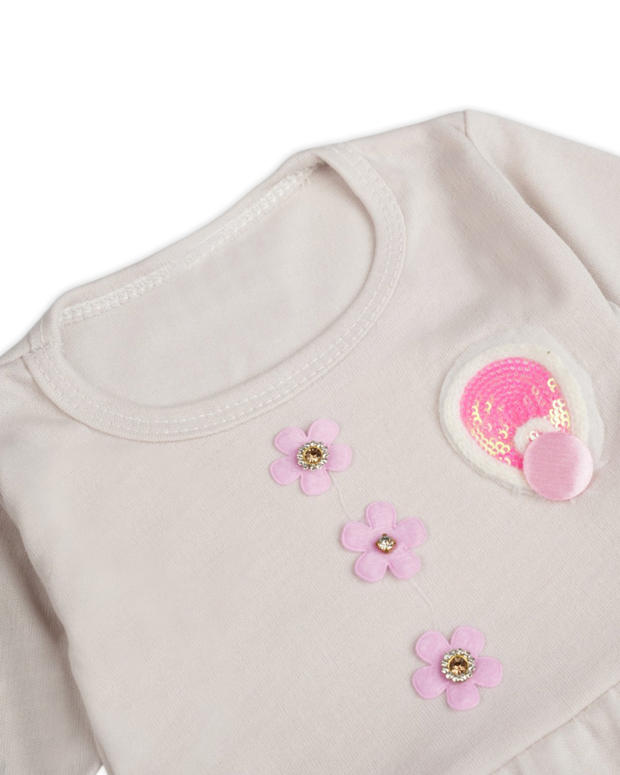 Newborn Girls Full Sleeves Suit