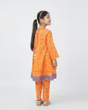 Eminent Girls Shalwar Suits - Orange